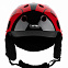 Детский сноубородический шлем LUCKYBOO - PLAY красный вид 1
