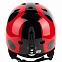 Детский сноубородический шлем LUCKYBOO - PLAY красный вид 3