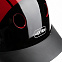 Детский сноубородический шлем LUCKYBOO - PLAY красный вид 4