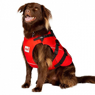 Жилет спасательный для собак RED ORIGINAL Dog PFD red вид 1