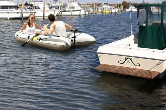 Лодка надувная Aqua Marina MOTION-88821 с электромотором T-18 вид 6