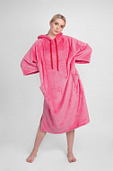 Пончо-полотенце Abranta розовое