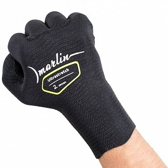 Неопреновые перчатки Marlin ULTRASTRETCH black 2 mm вид 4