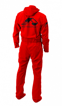 Сухой гидрокостюм Atlas Sport Suit красный неопреновые манжеты вид 1