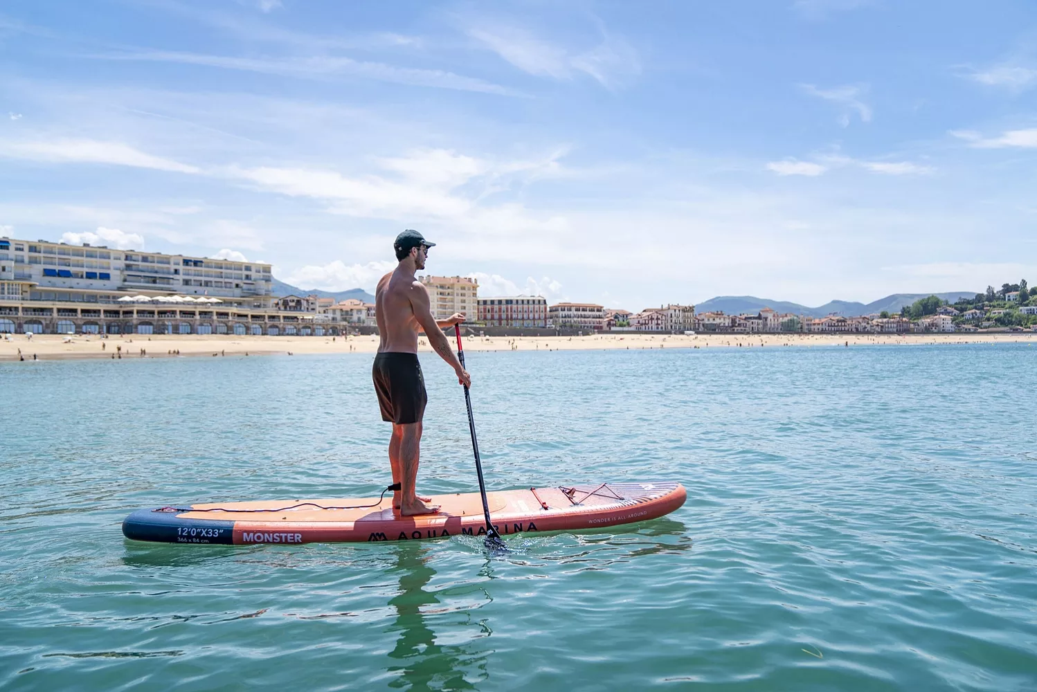 Доска SUP надувная Aqua Marina Monster (Sky Glider) 12'0" (2024) вид 17