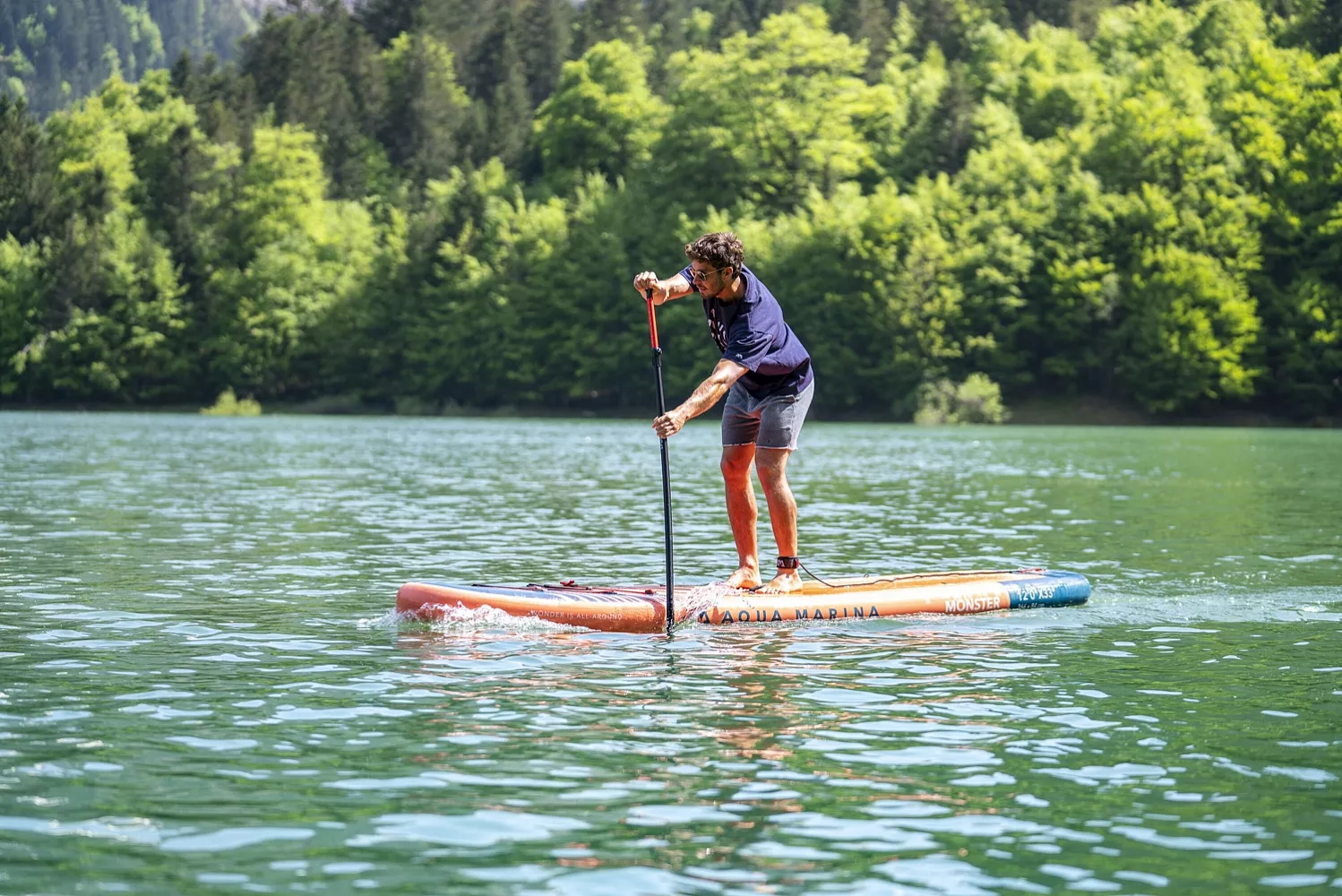 Доска SUP надувная Aqua Marina Monster (Sky Glider) 12'0" (2024) вид 11