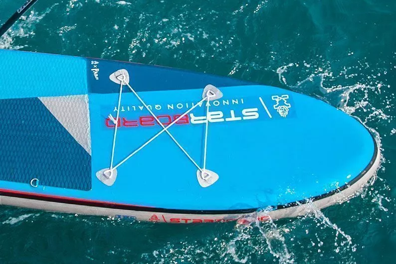 Надувная SUP доска Starboard iGO Zen Sc 10'8" х 33" х 5.5" весло в комплекте вид 10