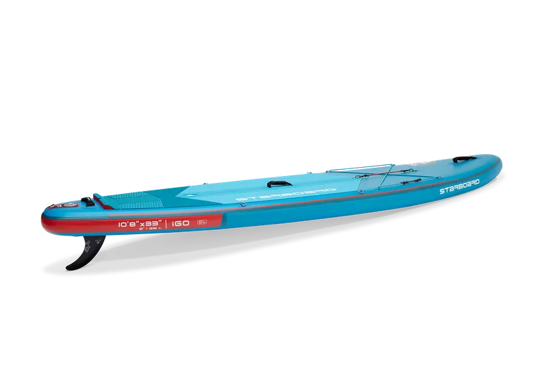 Сапборд надувной Starboard iGO Deluxe Lite 10'8"х33"х 6" с каякерским сиденьем (2024/2025) вид 9