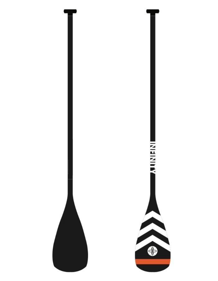 Карбоновое весло для SUP Infinity Whiplash (Touring) неразборное регулируемое