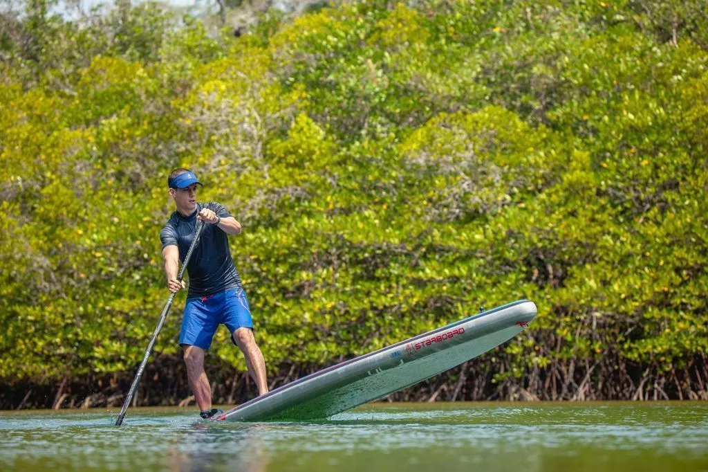 Надувная SUP доска Starboard 12'0"х33"х4.75" Icon Deluxe Sc (2022/2023) вид 14