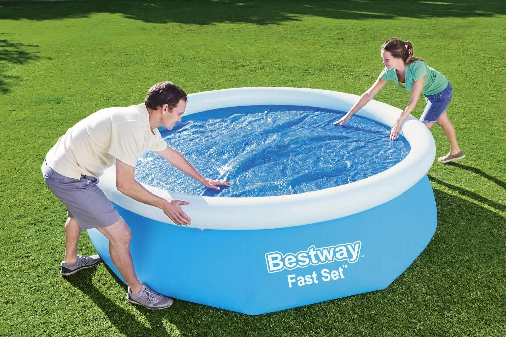 Тент коллектор солнечного тепла для круглого бассейна Bestway 58241 305см (d289см) вид 5