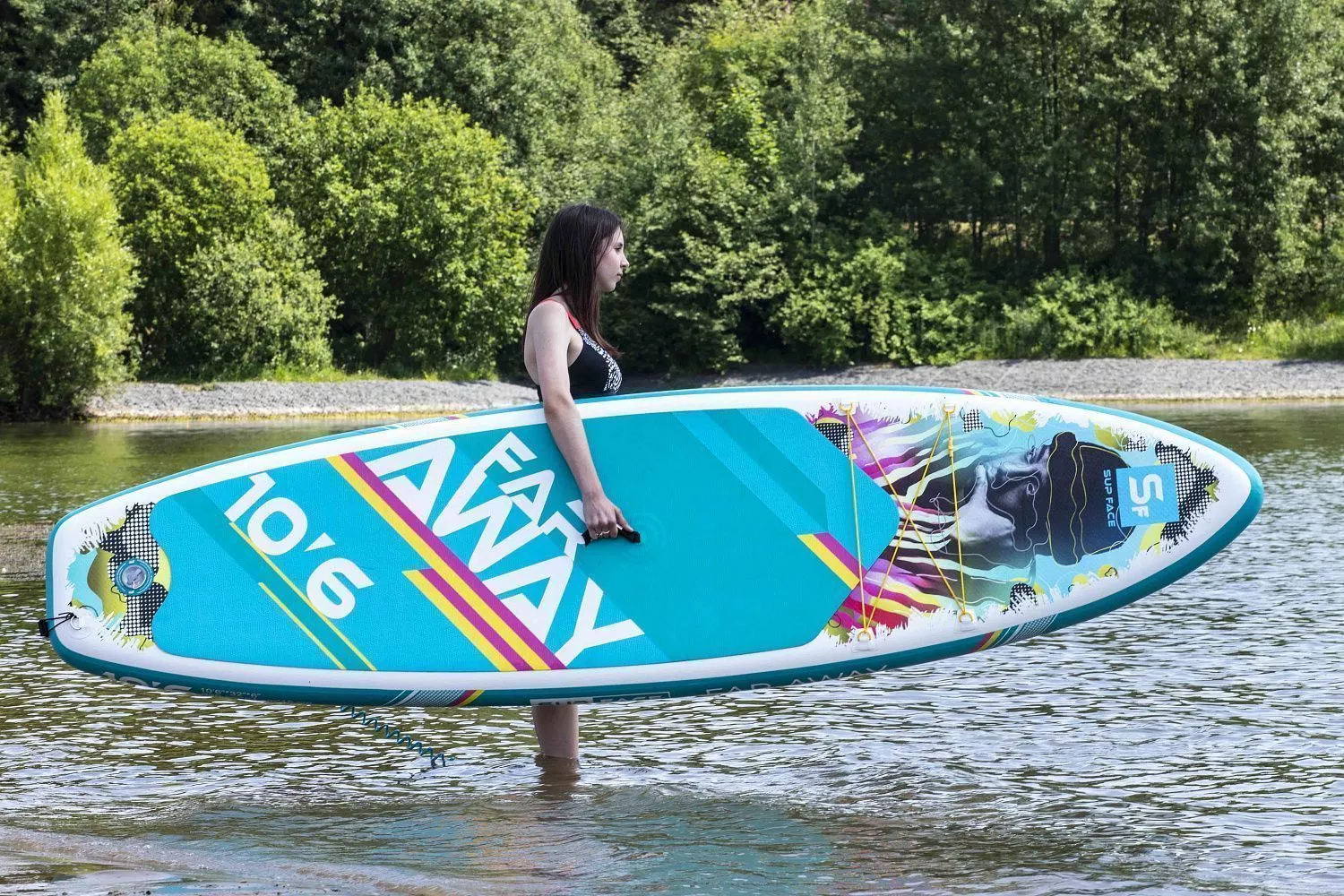 Доска SUP надувная SUP face Far Away 10'6"x32"x6"  вид 7