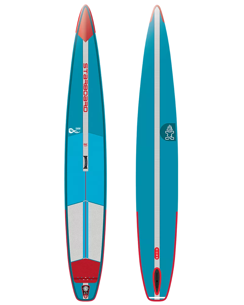 Сапборд надувной Starboard SUP Junior Racer Deluxe Lite 12'6" х 21"х 4.75" (2025) вид 1