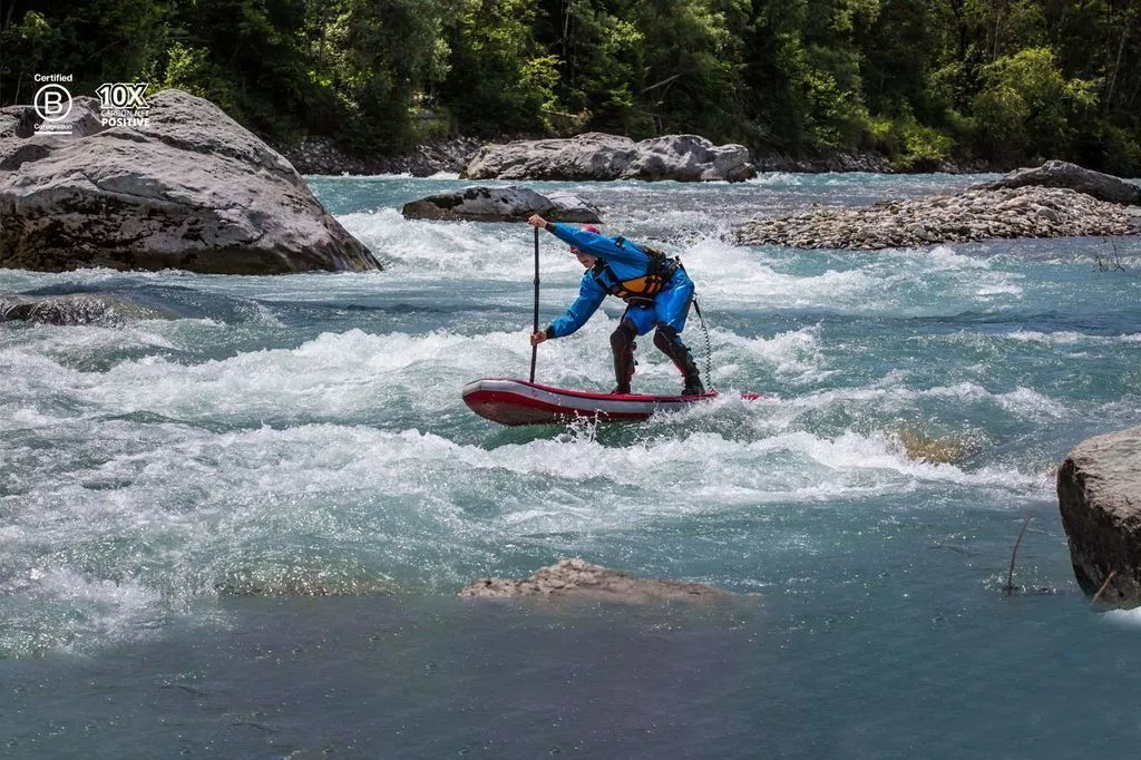 Надувная SUP доска Starboard 11'0"х34"х6" River Deluxe Sc (2022/2023) вид 12