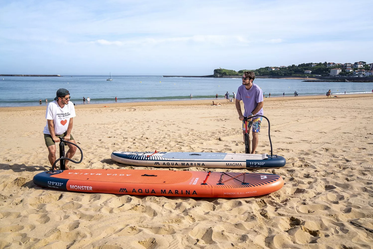 Доска SUP надувная Aqua Marina Monster (Sky Glider) 12'0" (2024) вид 14