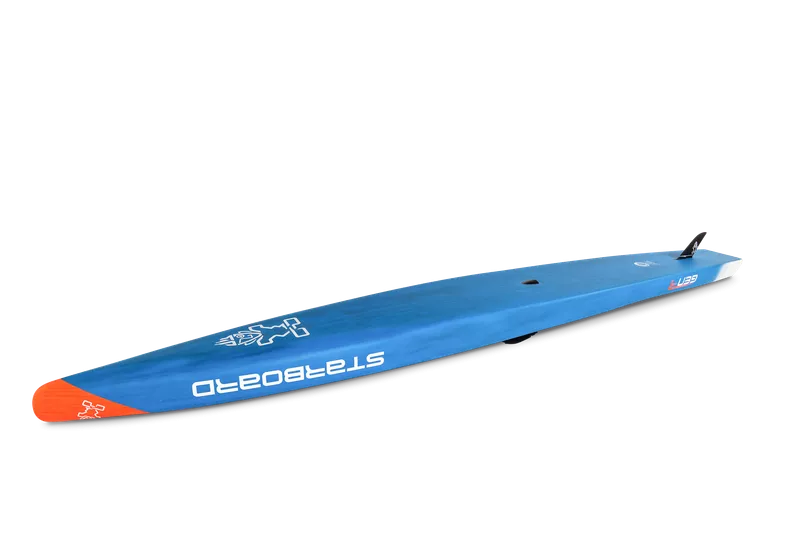 Жесткий сапборд Starboard Gen R Blue Carbon Sandwich 14'0" х 23" с чехлом (2025) вид 6