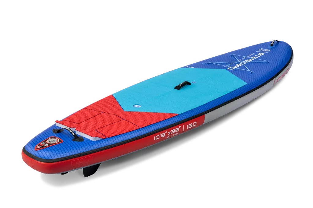 Надувная SUP доска Starboard iGO Deluxe Dc 10'8"х33"х6" (2022/2023) вид 5