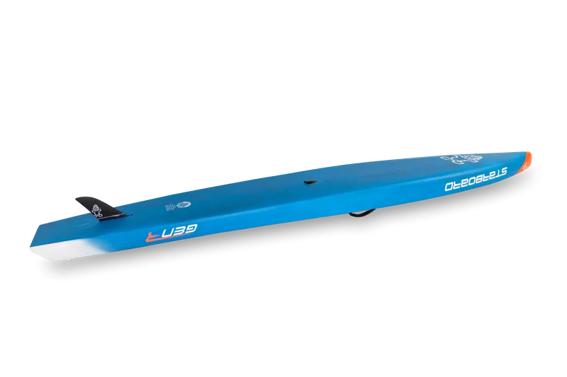 Жесткий сапборд Starboard Gen R Blue Carbon Sandwich 14'0" х 23" с чехлом (2025) вид 5