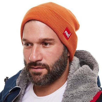 orange red beanie