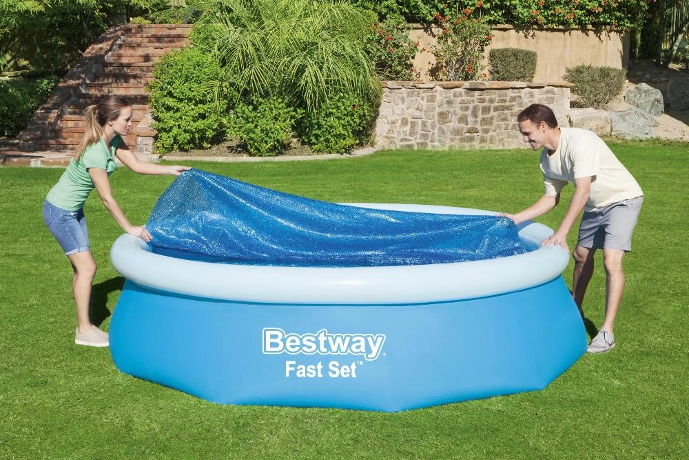 Тент коллектор солнечного тепла для круглого бассейна Bestway 58241 305см (d289см) вид 4