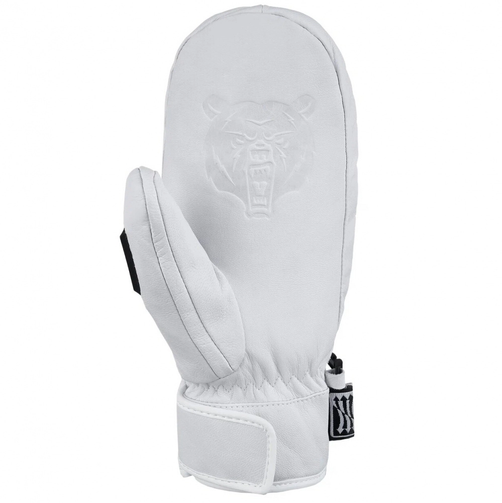 Варежки TERRO - LEATHER Mitten (White) вид 1