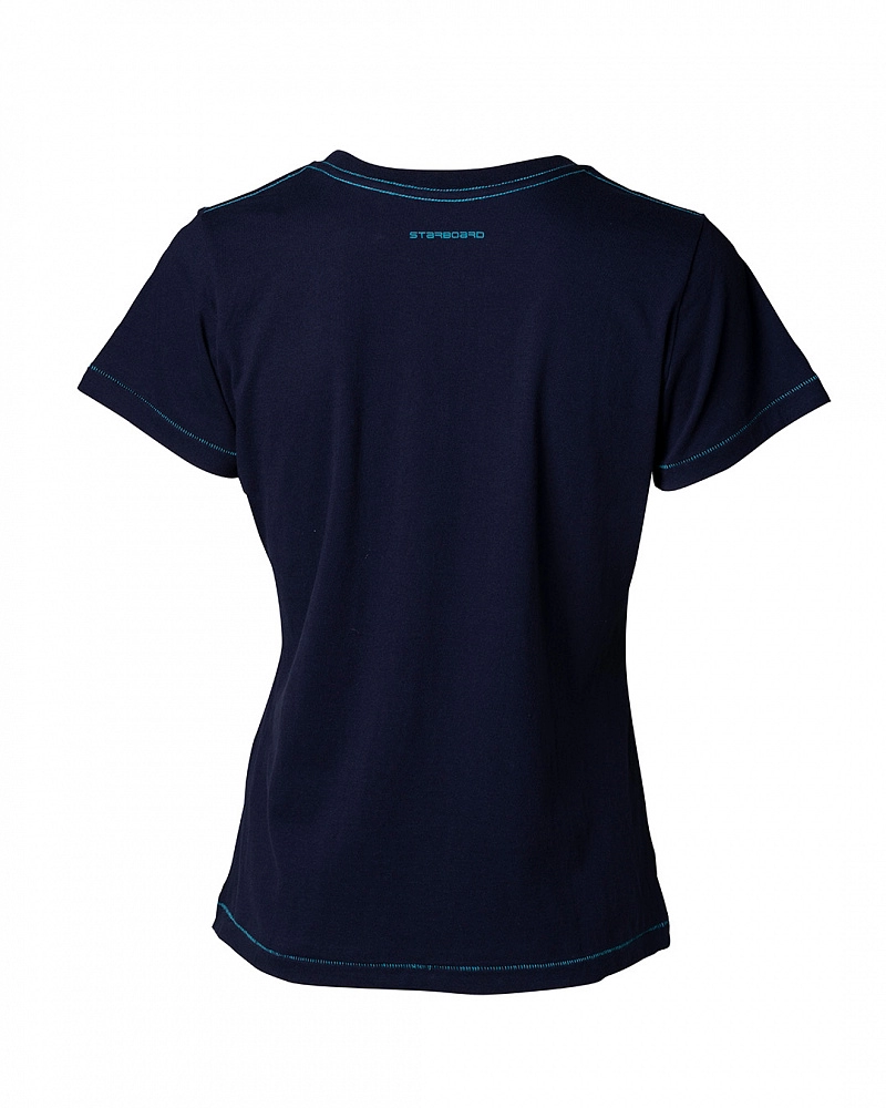 Футболка Starboard Womens Tiki Tee Navy вид 1