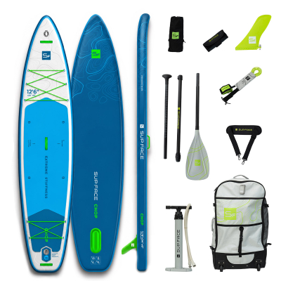 Надувной сапборд SUP face Chop 12'6х34"х6"