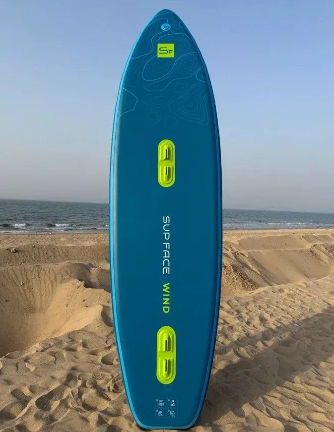 Доска SUP надувная SUP face Wind 10'8x34"x6" (2025) вид 6