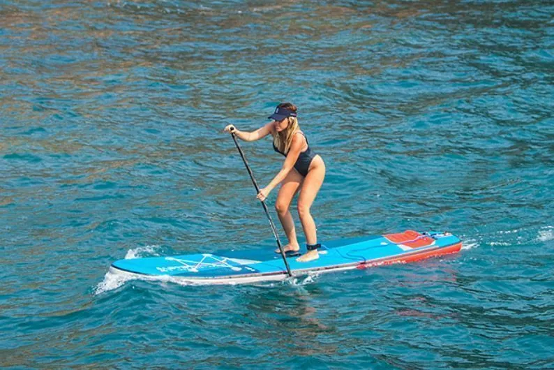 Надувная SUP доска Starboard iGO Zen Sc 10'8" х 33" х 5.5" весло в комплекте вид 4