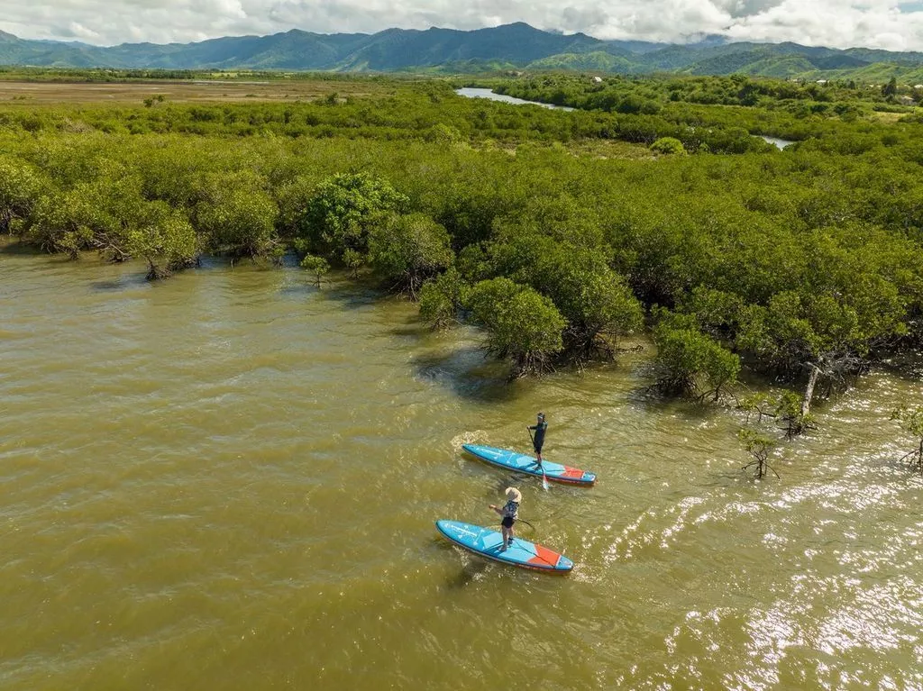 Надувная SUP доска Starboard iGO Deluxe DC 11'2"х31+"х6" (2024) вид 8