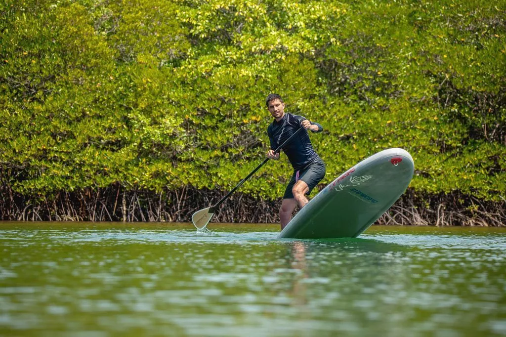 Надувная SUP доска Starboard 12'0"х33"х4.75" Icon Deluxe Sc (2022/2023) вид 13