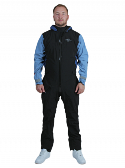 Сухой гидрокостюм мужской Starboard SPRINT Black/Cityscape/Nebulosa