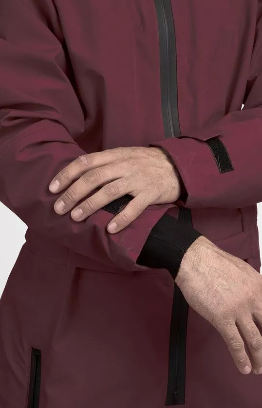 Сухой гидрокостюм Абранта Comfort Plus Vine Red с усилением коленей мужской на рост 173-178 вид 13