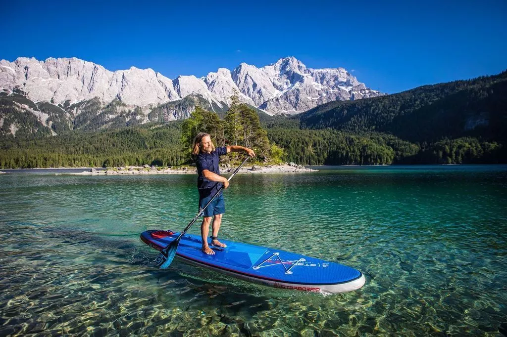 Надувная SUP доска Starboard iGO Deluxe SC 11'2"х31+"х6" (2022/2023) вид 8