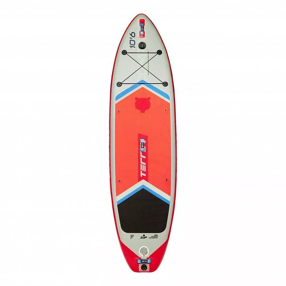 Доска надувная TERRO SUP Red 10'6 COMPASS красная вид 1