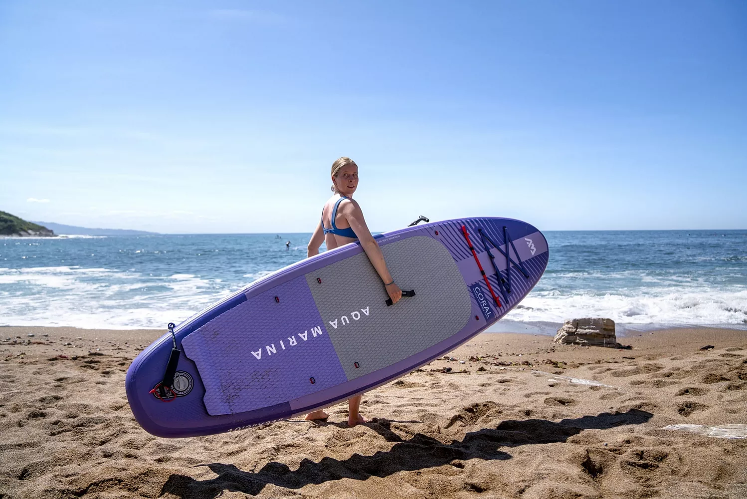 Доска SUP надувная Aqua Marina Coral (Night Fade) 10'2" (2025) вид 12