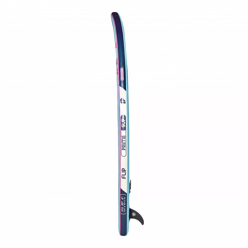 Сапборд надувной SUP Prime 11'2"x33"x6" Flow light blue (2025) вид 4