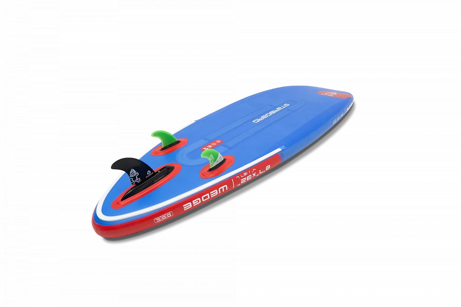 Сапборд надувной Starboard Wedge Deluxe Double Chamber 8’7 x 32″ х 4″ 2025 вид 7