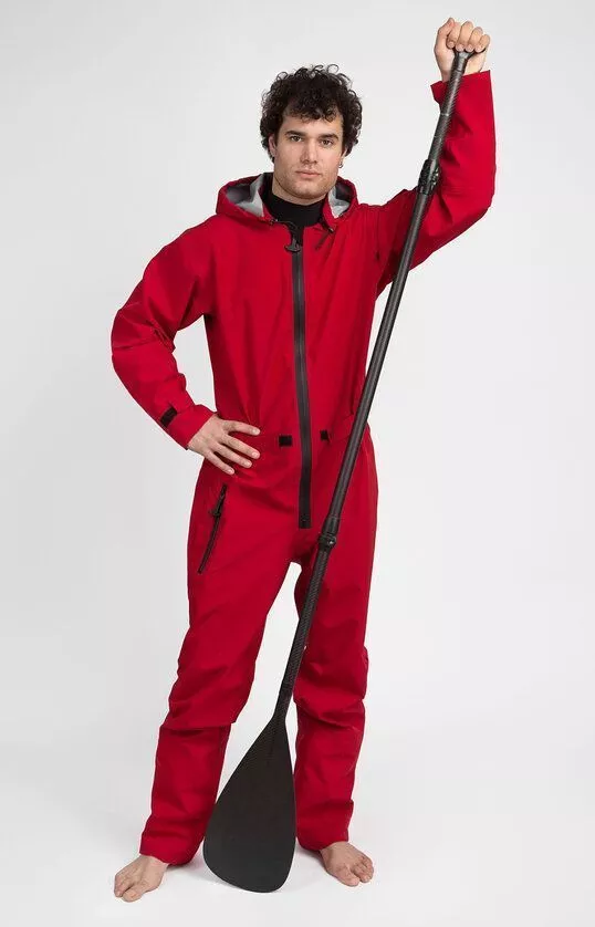 Сухой гидрокостюм Abranta SUP Comfort RED с полным усилением на рост 173-178 вид 2