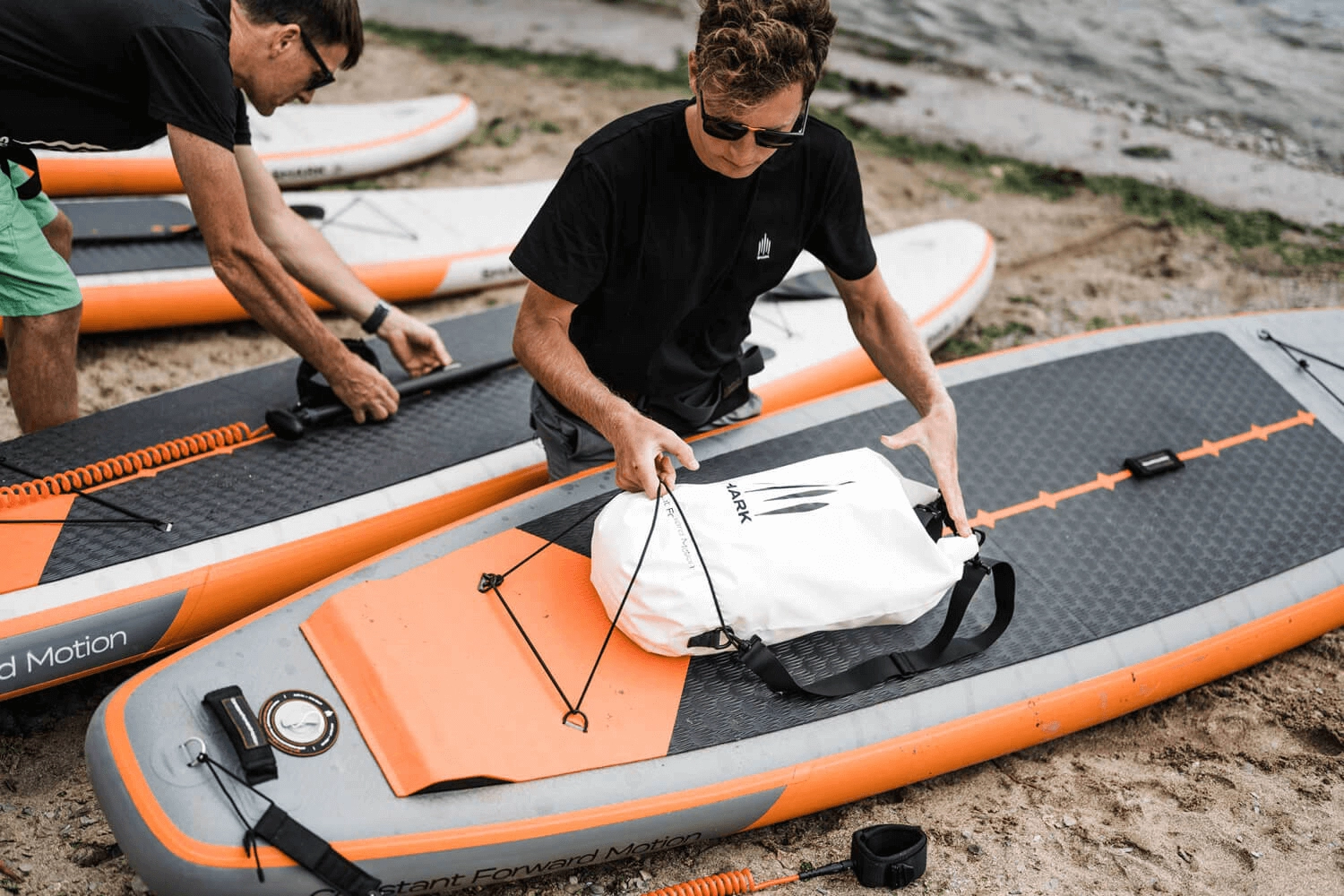 Доска SUP надувная Shark Touring Xplor 12'6"x34"x6" (2024) вид 6