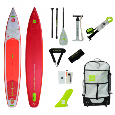 Надувной сапборд SUP face Sport Touring 14'0x29"x6"