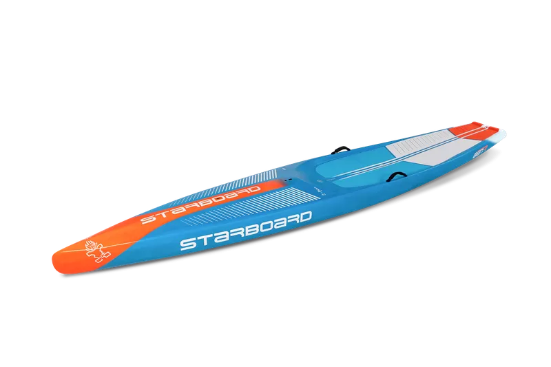 Жесткий сапборд Starboard Gen R Blue Carbon Sandwich 14'0" х 25" с чехлом (2025) вид 3