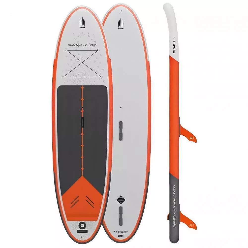 Доска надувная для виндсерфинга Shark 10'6"x32"x5" Windsurfing-Fly X (2024) вид 1