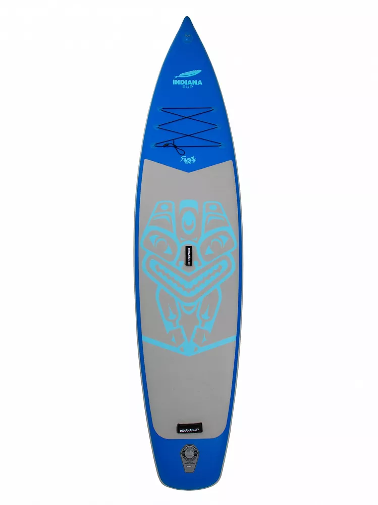 Доска SUP надувная Indiana 12'0x33 Family Pack BLUE (2024) вид 2