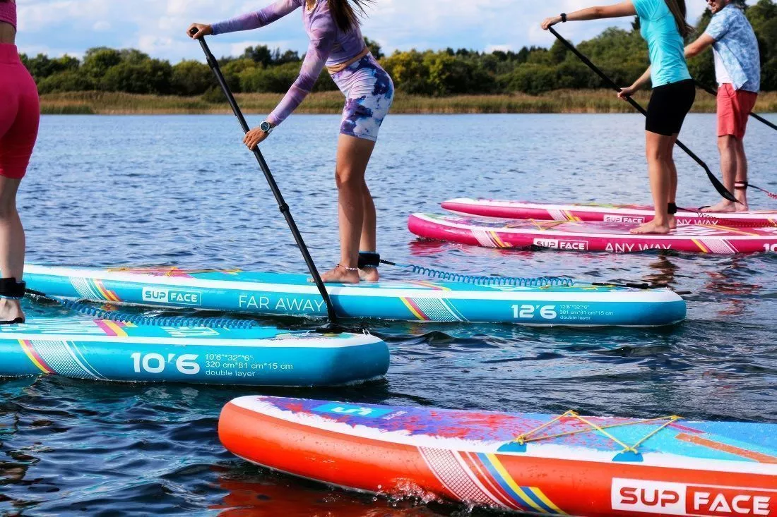 Доска SUP надувная SUP face Far Away 12'6"x32"x6" вид 6