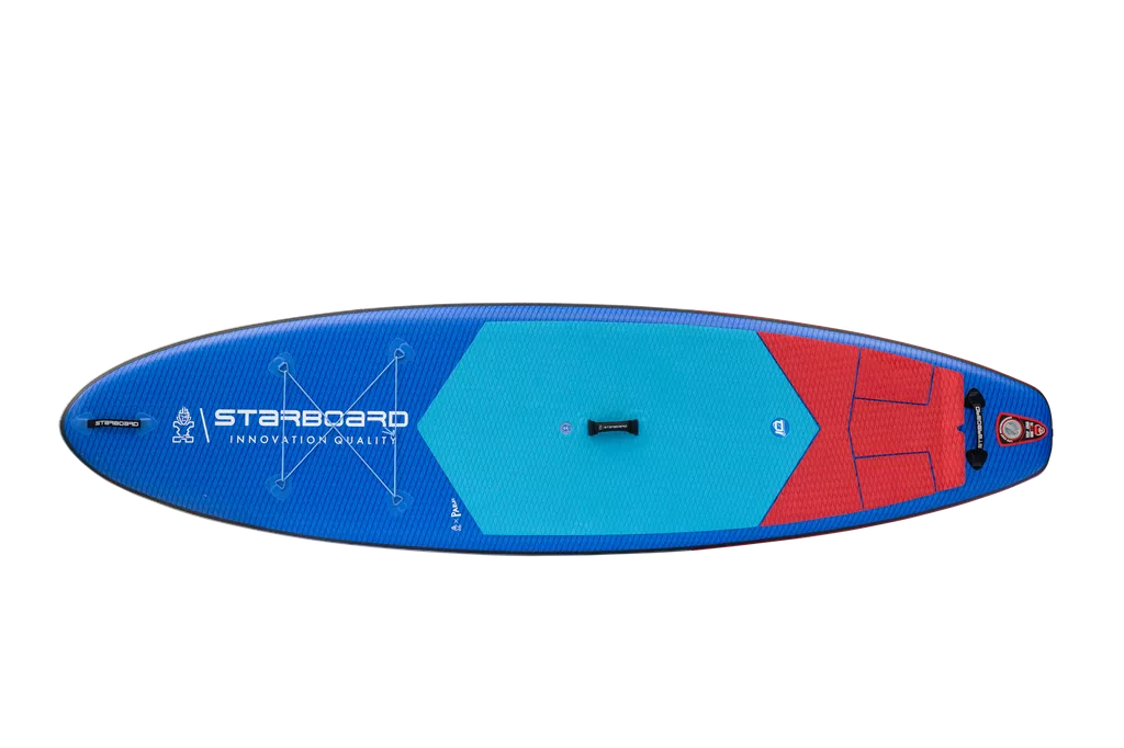 Надувная SUP доска Starboard iGO Deluxe Dc 10'8"х33"х6" (2022/2023) вид 3