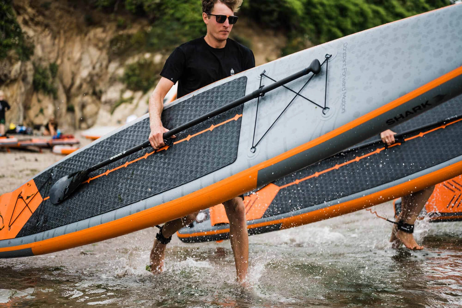 Доска SUP надувная Shark Touring Xplor 12'6"x32"x6" (2023) вид 6