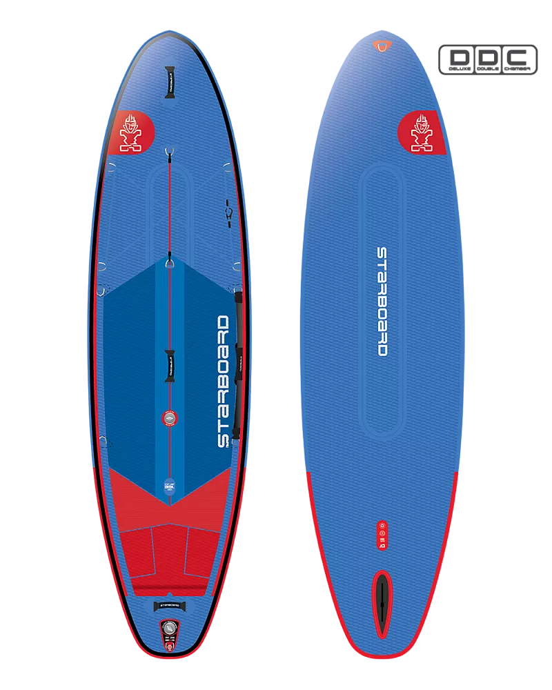 Сапборд надувной Starboard iGo Deluxe Double Chamber 10'8" X 33" X 6" (2025) вид 1