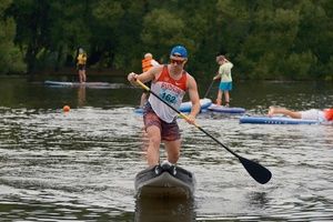 Соревнования по сапсерфингу SUP RACE inTRO в Троицке