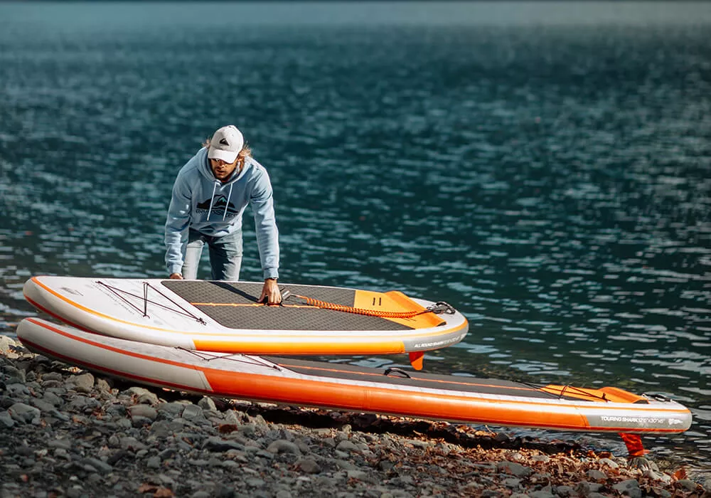 Доска SUP надувная Shark Touring Xplor 12'6"x30"x5" (2022) вид 13